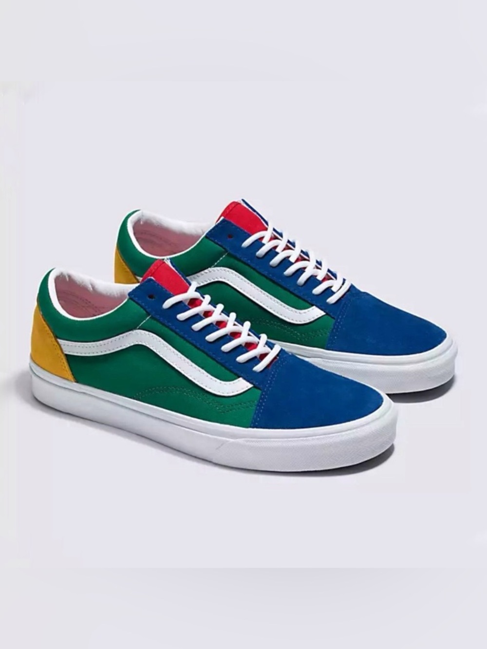 NWOB Vans Old Skool Yacht Club Colorblock Sneakers, sz M7 / W8.5